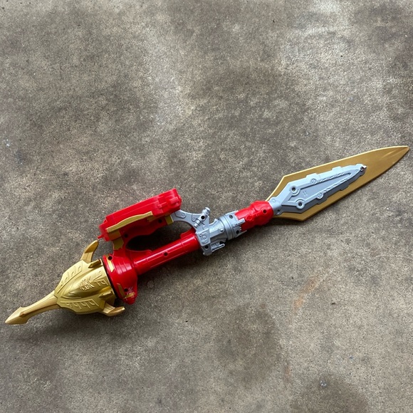 POWER RANGERS MEGA FORCE SPINNING DELUXE ULTRA DRAGON SWORD - Picture 1 of 6